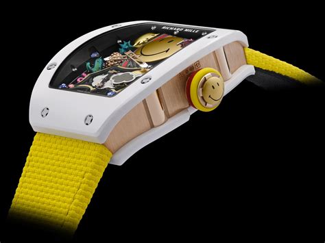 richard mille montre jaune